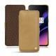 Lederschutzhülle OnePlus 6T - Sable vintage ( Roughtcut - Gaucho#57254 ) 