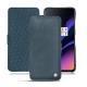 Funda de piel OnePlus 6T - Jean vintage ( Roughtcut - Pantone 285U  ) 