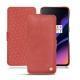 Capa em pele OnePlus 6T - Cerise vintage ( Pantone 185C ) 