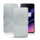 Capa em pele OnePlus 6T - Platinium ( Pantone 877C ) 