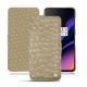 Housse cuir OnePlus 6T - Autruche desert
