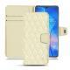 Capa em pele Huawei Mate 20 - Ivoire - Couture ( Sleek P C12 - White ) 