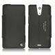 レザーケース Sony Xperia ZR - Noir ( Nappa - Black ) 
