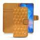 Housse cuir Huawei Mate 20 - Or Maïa - Couture