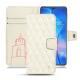 Housse cuir Huawei Mate 20 - Blanc escumo - Couture