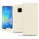 Housse cuir Huawei Mate 20 Pro - Blanc PU