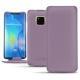 Huawei Mate 20 Pro leather case - Lilas PU