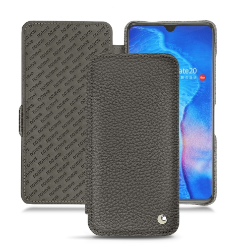 Huawei Mate 20 leather casesAnthracite ( Pantone #41403c ) 