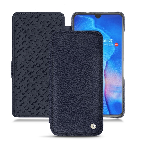 Capa em pele Huawei Mate 20Cobalt ( Pantone #2b253f ) 