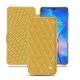 Huawei Mate 20 leather case - Mimosa - Couture ( Pantone 141C ) 