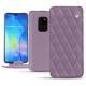 Funda de piel Huawei Mate 20 - Lilas - Couture ( Nappa - Pantone 2645U ) 