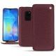 Custodia in pelle Huawei Mate 20 - Lie de vin ( Pantone 5115C ) 
