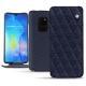 Huawei Mate 20 leather case - Cobalt - Couture ( Pantone 2766C ) 