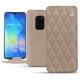 Capa em pele Huawei Mate 20 - Taupe vintage - Couture
