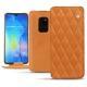 Housse cuir Huawei Mate 20 - Mandarine vintage - Couture
