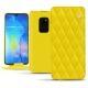 Funda de piel Huawei Mate 20 - Jaune fluo - Couture