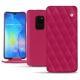 Capa em pele Huawei Mate 20 - Rose fluo - Couture