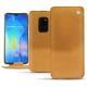 Housse cuir Huawei Mate 20 - Or Maïa ( Pantone 871C ) 