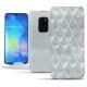 Housse cuir Huawei Mate 20 - Platinium - Couture