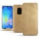 Huawei Mate 20 leather case - Serpent sabbia