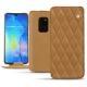 Capa em pele Huawei Mate 20 - Castan esparciate - Couture