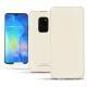 Lederschutzhülle Huawei Mate 20 - Blanc PU