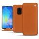 Huawei Mate 20 leather case - Orange vibrant