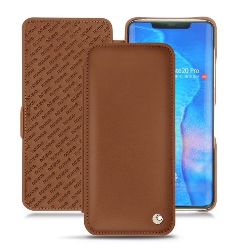 Huawei Mate 20 Pro leather casesMarron ( Nappa - Pantone #8B4720 ) 