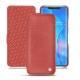 Huawei Mate 20 Pro leather case - Cerise vintage ( Pantone 185C ) 