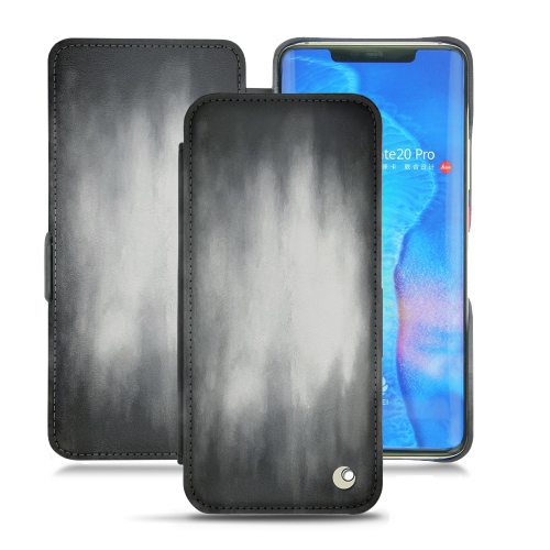 Huawei Mate 20 Pro leather casesGris Patine