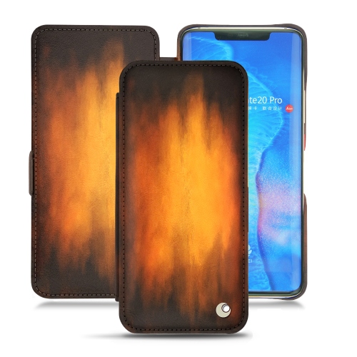Lederschutzhülle Huawei Mate 20 ProFauve Patine
