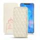 Funda de piel Huawei Mate 20 Pro - Blanc escumo - Couture