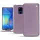 Custodia in pelle Huawei Mate 20 X - Lilas ( Nappa - Pantone 2645U ) 