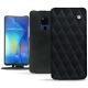 Huawei Mate 20 X leather case - Dark vintage - Couture