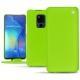 Huawei Mate 20 X leather case - Vert fluo