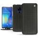 Custodia in pelle Huawei Mate 20 X - Abaca nero
