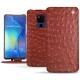 Funda de piel Huawei Mate 20 X - Autruche ciliegia