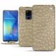 Huawei Mate 20 X leather case - Autruche desert