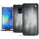 Huawei Mate 20 X leather case - Gris Patine