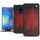 Huawei Mate 20 X leather case - Rouge Patine