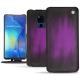 Capa em pele Huawei Mate 20 X - Violet Patine