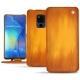 Capa em pele Huawei Mate 20 X - Orange Patine