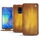 Huawei Mate 20 X leather case - Doré Patine