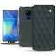 Funda de piel Huawei Mate 20 X - Blu marino - Couture