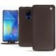 Funda de piel Huawei Mate 20 X - Marron envoûtant