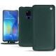 Capa em pele Huawei Mate 20 X - Vert séduisant