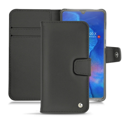 Huawei Mate 20 X leather case - Noir ( Nappa - Black ) 