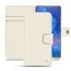 Huawei Mate 20 X leather case - Blanc (  Nappa - White ) 