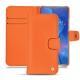Housse cuir Huawei Mate 20 X - Orange fluo
