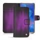 Custodia in pelle Huawei Mate 20 X - Violet Patine